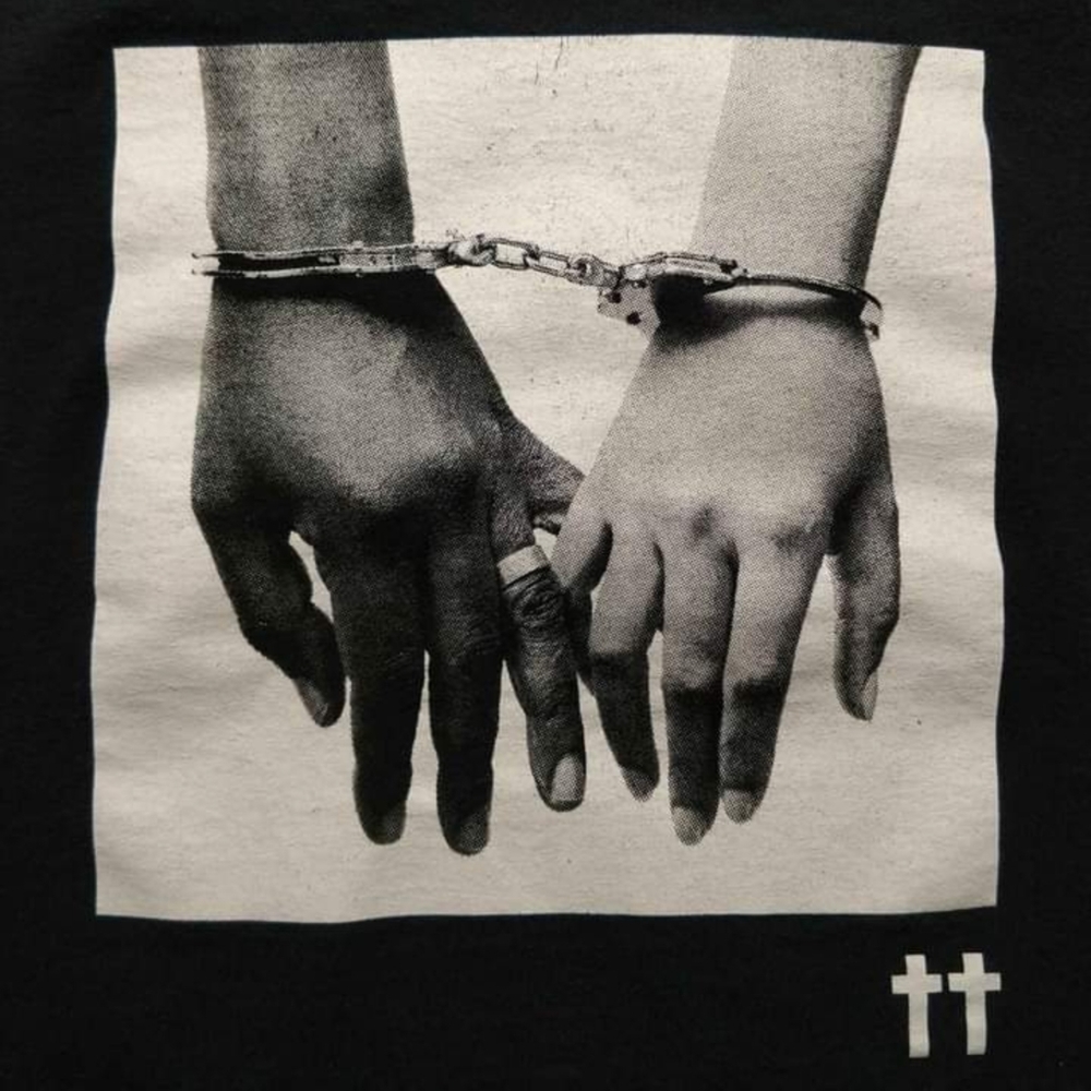 Beyonce Jay-Z "Handcuffed" Cropped T-shirt
